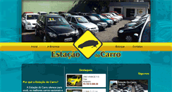 Desktop Screenshot of estacaodocarrors.com.br